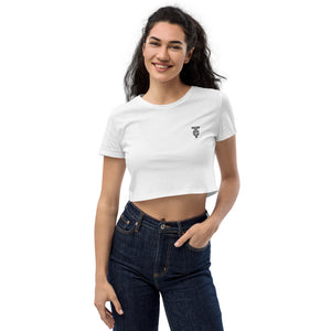 
                  
                    Embroidered Organic Crop Top
                  
                